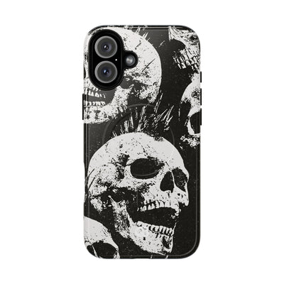 Punk Skull Riot · Tough 2.0 Magnetic Phone Case for iPhone · Black