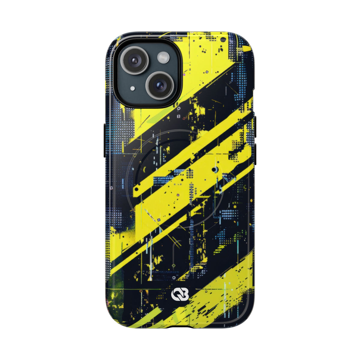 Acid Hazard · Tough 2.0 Magnetic Phone Case for iPhone · Yellow