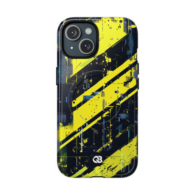 Acid Hazard · Tough 2.0 Magnetic Phone Case for iPhone · Yellow