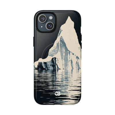 Blue Tough 2.0 Magsafe Phone Case for iPhone - Frozen Navy Monolith