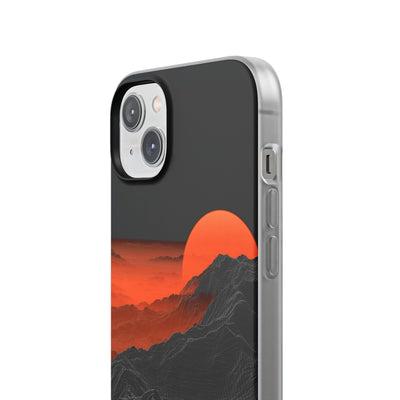 Solar Ridge Mesh · Lite Phone Case for iPhone ·  Black