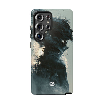 Ashen Dissolution · Tough Phone Case for Samsung · Black