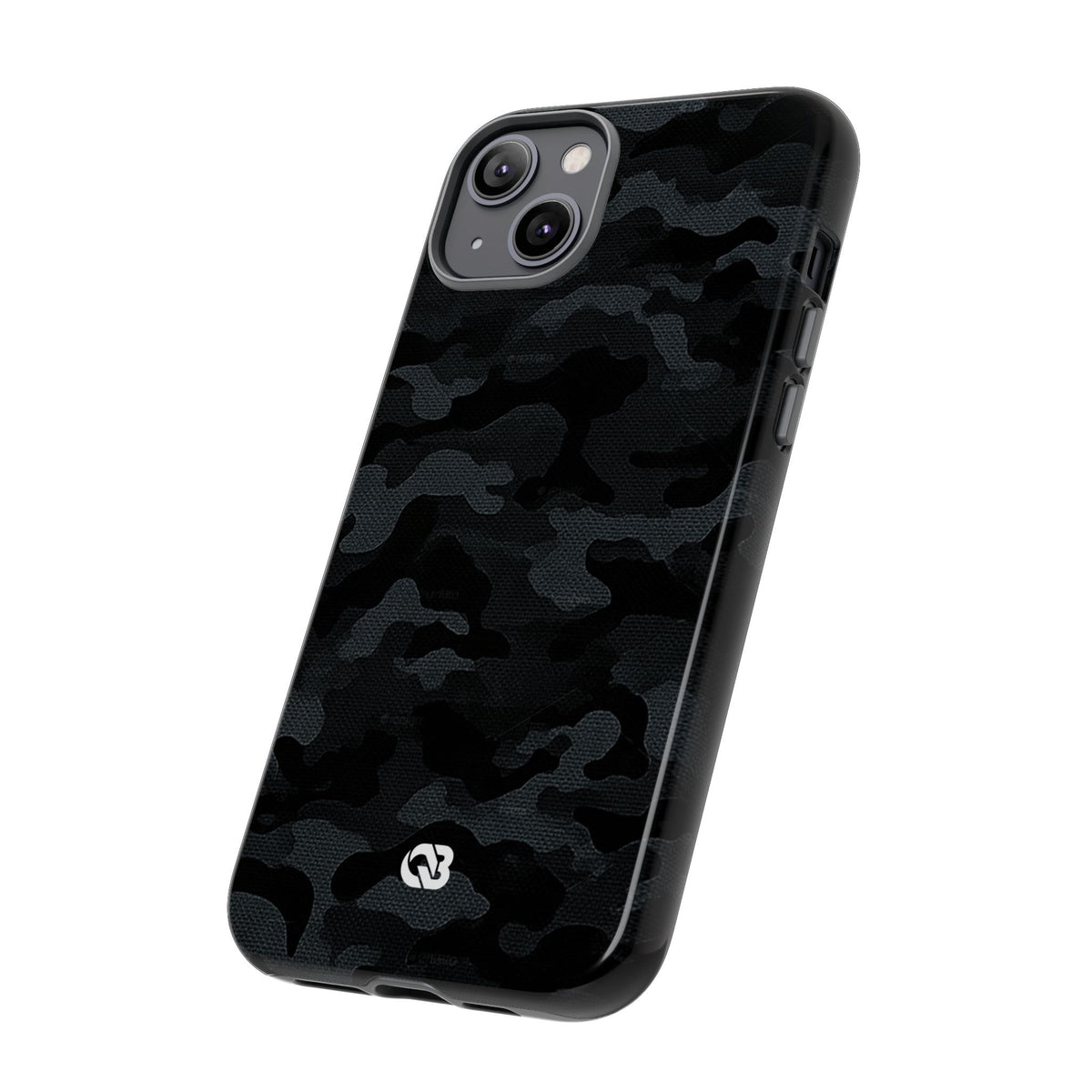 Blackout Urban Camo · Tough Phone Case for iPhone · Black