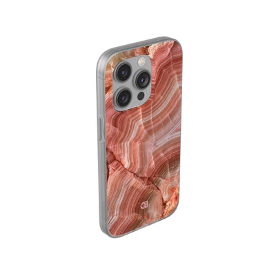 Blushing Rose Strata · Lite Phone Case for iPhone ·  Pink