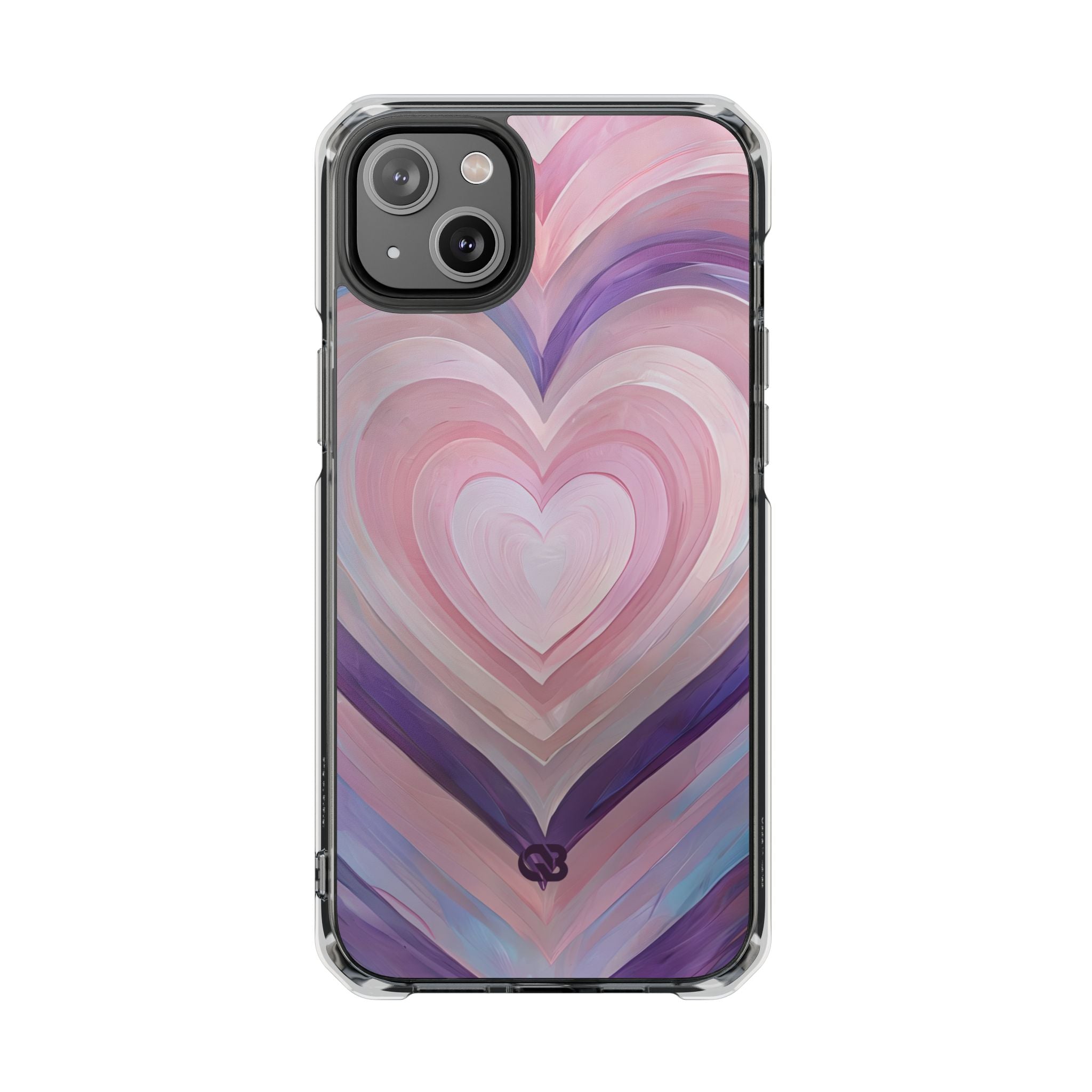 Lavender Pulse Hearts · Impact Magsafe
