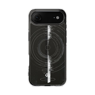 Black Impact MagSafe Phone Case for iPhone - Obsidian Orbital Signal