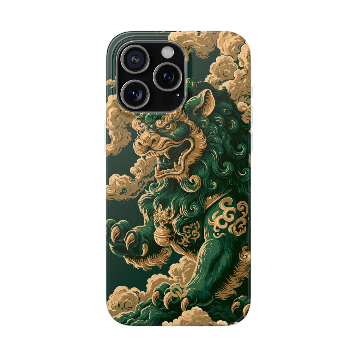 Imperial Guardian Lion · Lite Phone Case for iPhone ·  Green