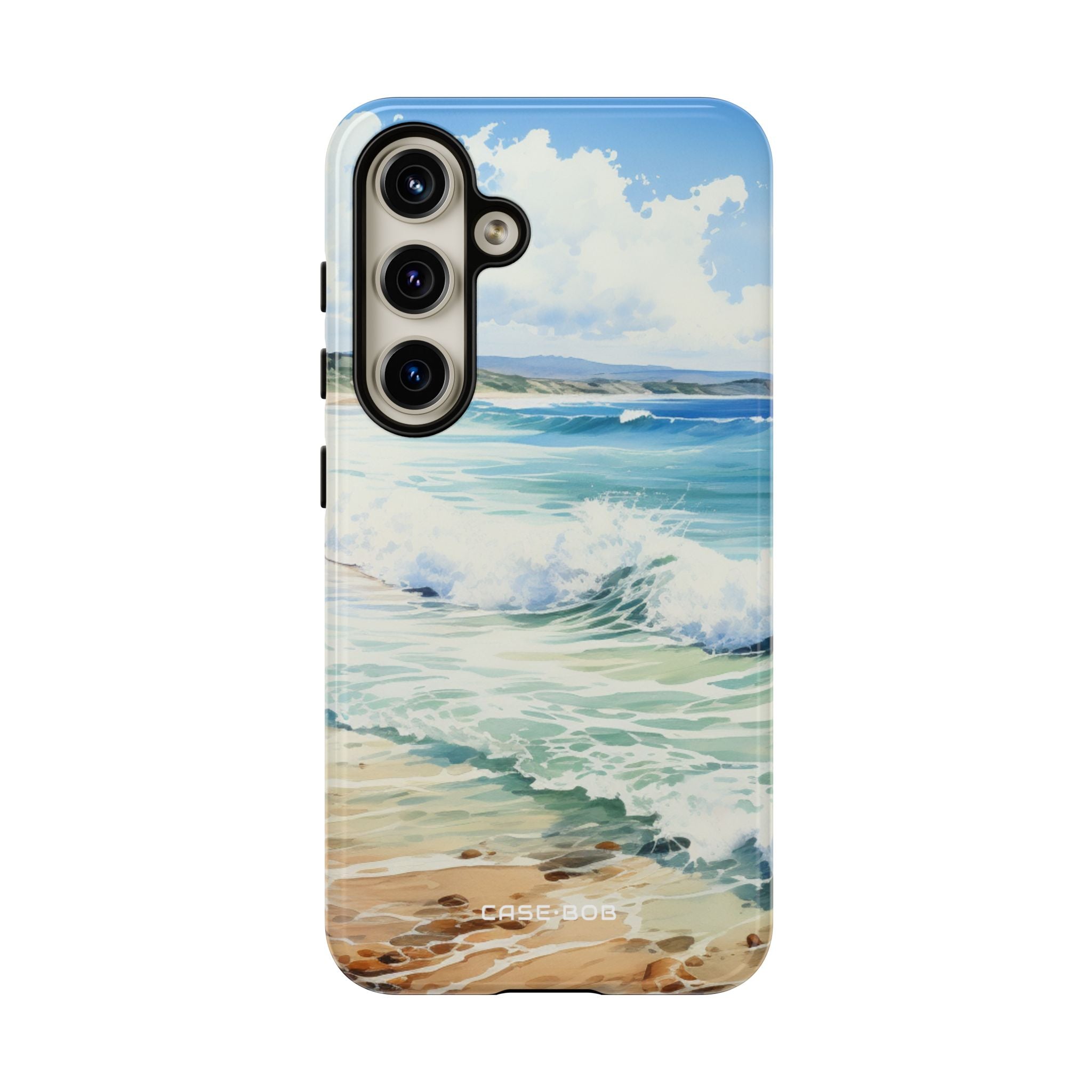 Foamy Wave Breeze Samsung S24 Case - Tough