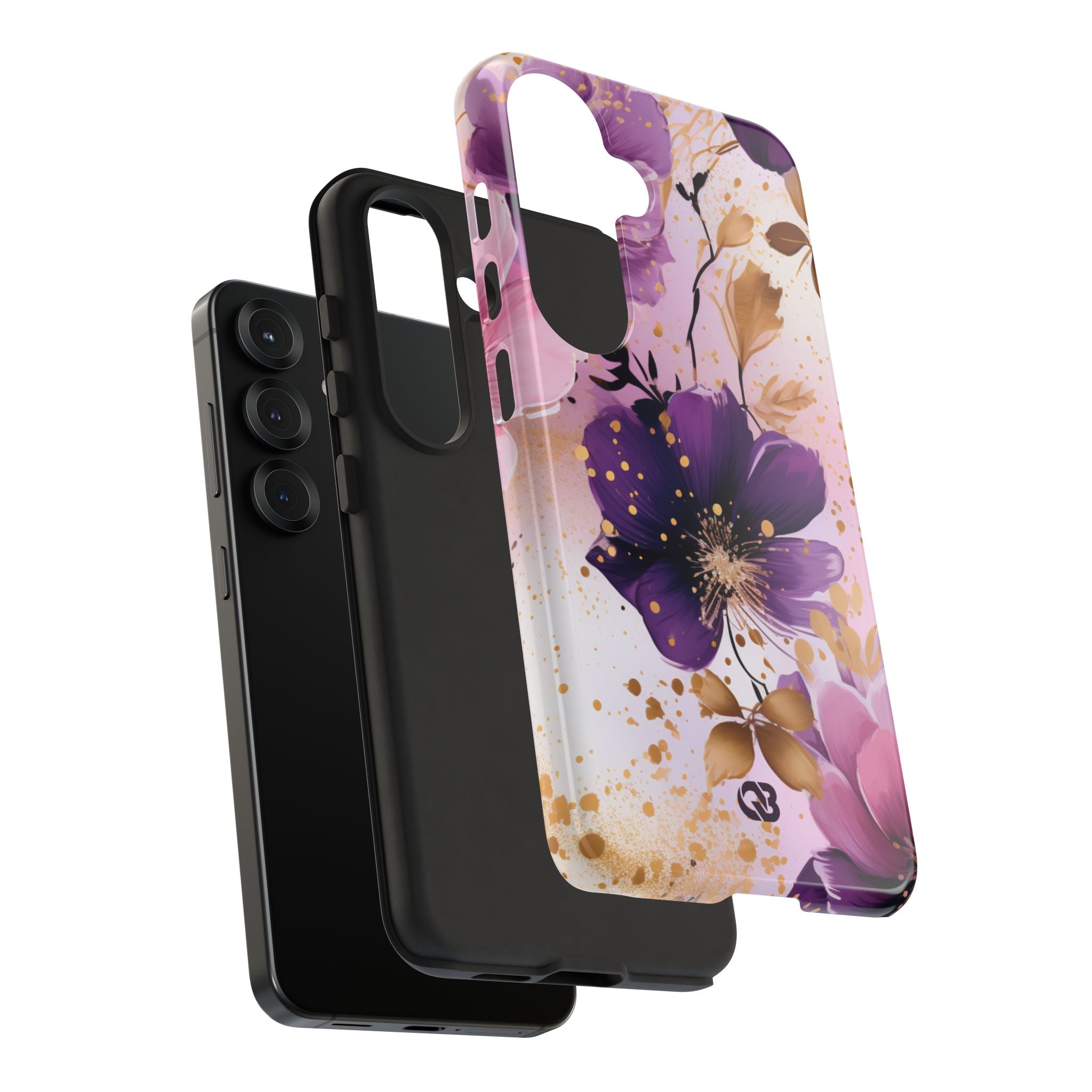 Gilded Violet Bloom · Tough Phone Case for Samsung