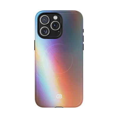 Prismatic Ray · Tough 2.0 Magnetic Phone Case for iPhone · Blue