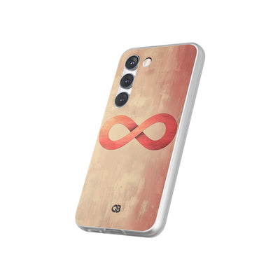 Terracotta Infinity Stroke · Soft Phone Case for Samsung