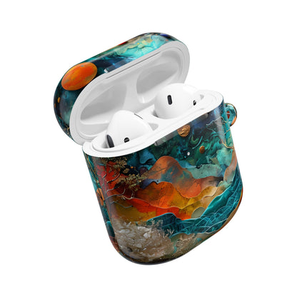 Solar Orbit Orange - AirPods Case