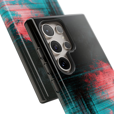 Digital Signal Drift · Tough Phone Case for Samsung · Black