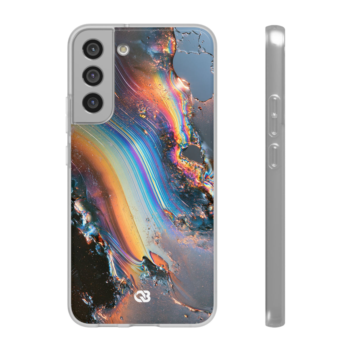Prismatic Aura Flow · Lite Phone Case for Samsung · Blue