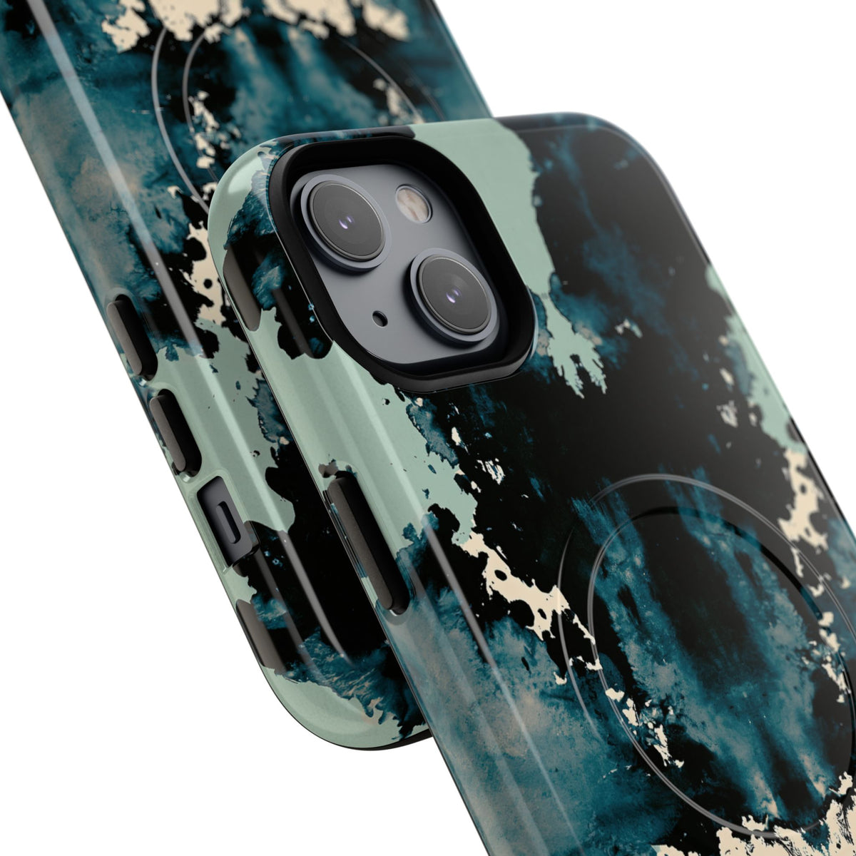 Rorschach Ink Void · Tough 2.0 Magnetic Phone Case for iPhone · Black