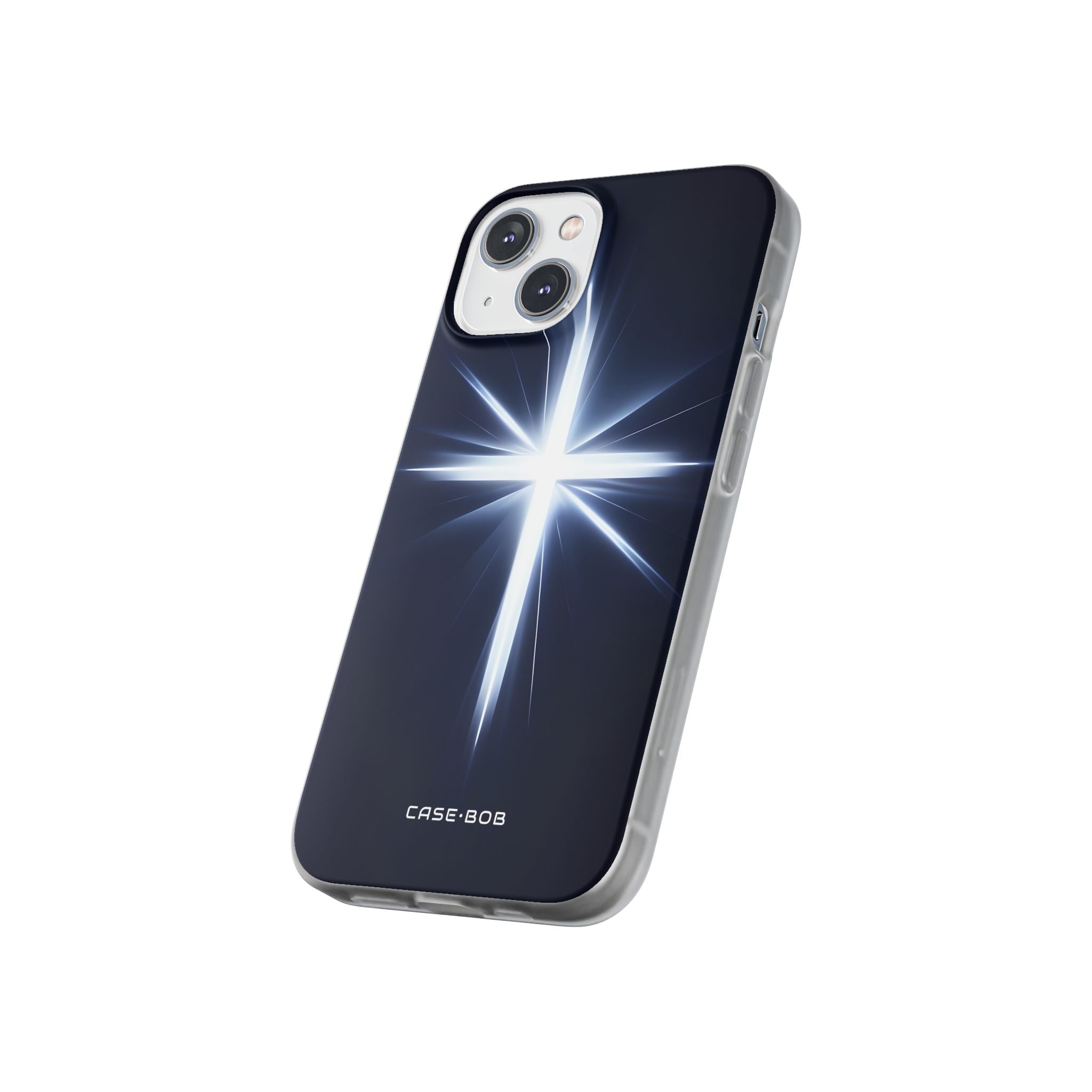 Glowing Crossburst iPhone 14 Case - Soft