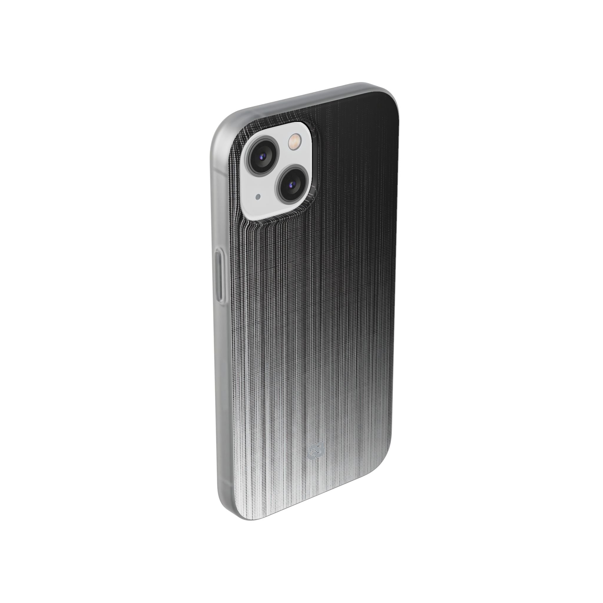 Grey Lite Phone Case for iPhone - Static Vertical Dither