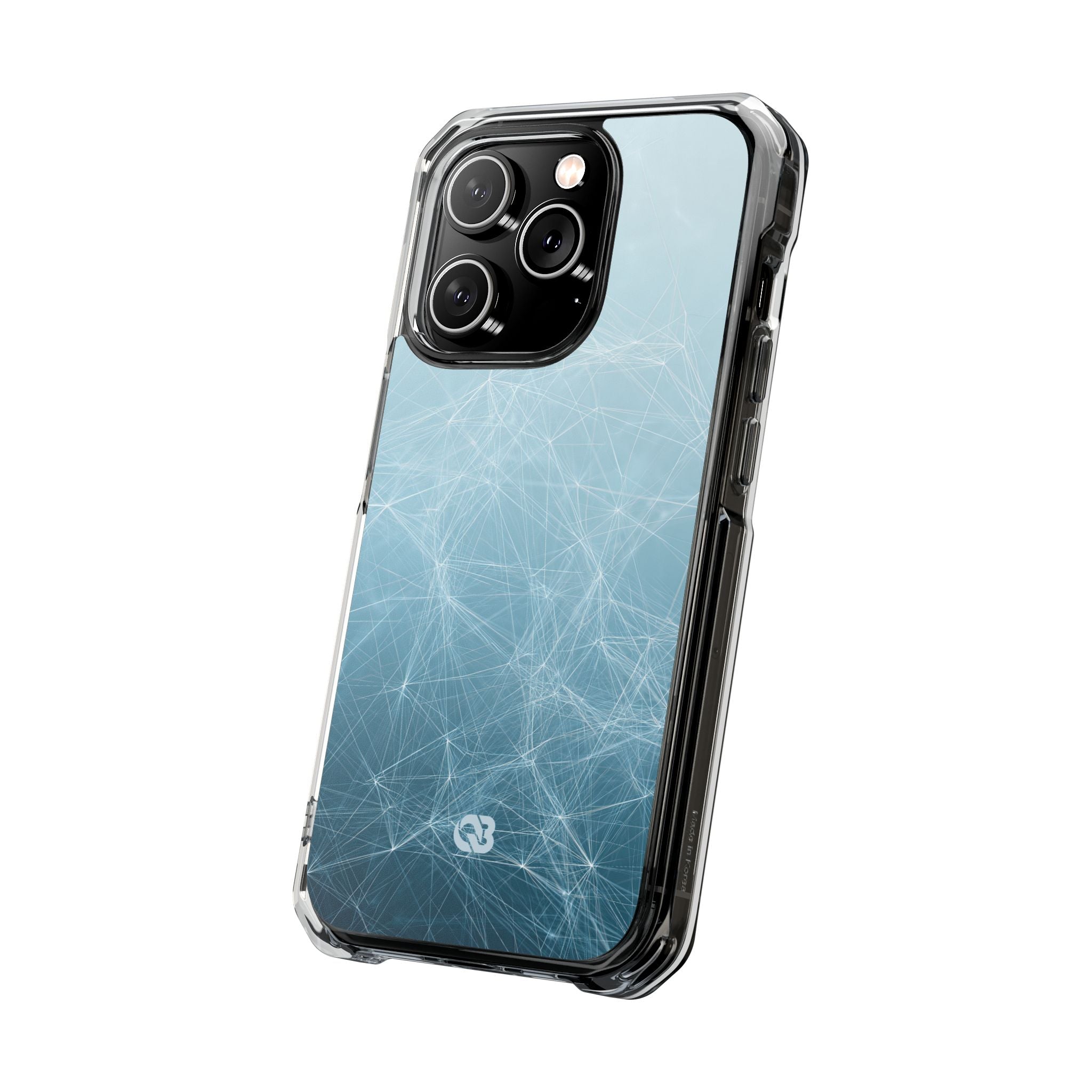 Teal Impact MagSafe Phone Case for iPhone - Arctic Digital Nexus