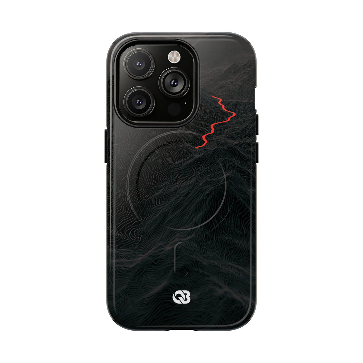 Crimson Ridge Pass · Tough 2.0 Magnetic Phone Case for iPhone · Black