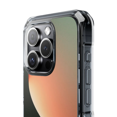 Luminous Arc · Clear Impact Magnetic Phone Case for iPhone · Green