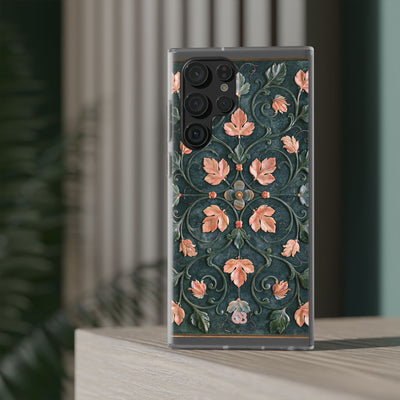 Florentine Rose Arabesque · Lite Phone Case for Samsung · Green
