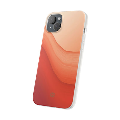 Terracotta Flow · Lite Phone Case for iPhone ·  Orange