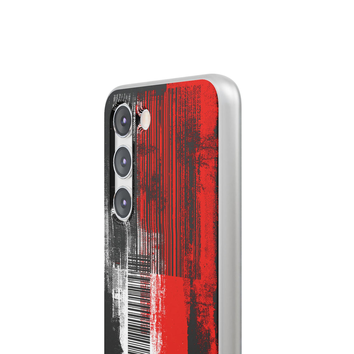 Distorted Barcode · Lite Phone Case for Samsung · Black