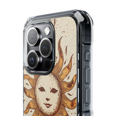 Rustic Solar Mask · Impact Phone Case for iPhone · Magsafe