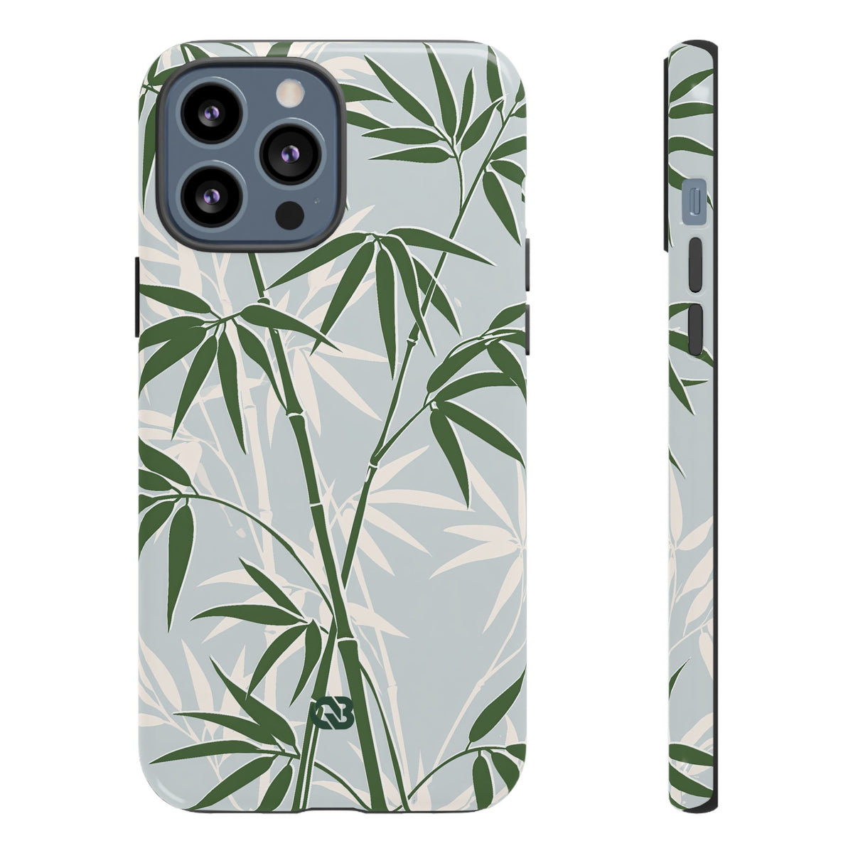 Serene Bamboo · Tough Phone Case for iPhone · Green