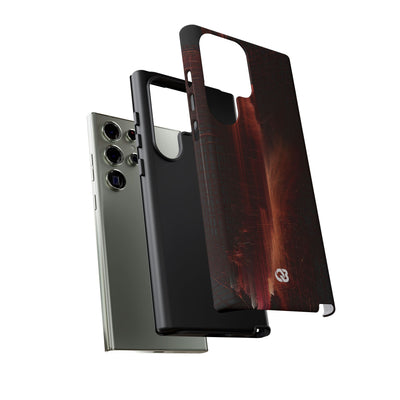 Luminous Monolith · Tough Phone Case for Samsung · Black