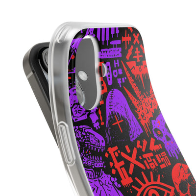 Underground Cyber Glyphs · Lite Phone Case for iPhone ·  Black
