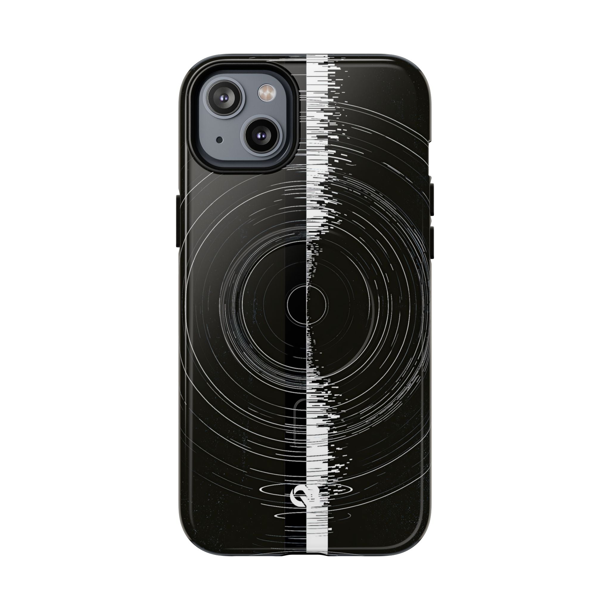 Black Tough 2.0 Magsafe Phone Case for iPhone - Obsidian Orbital Signal