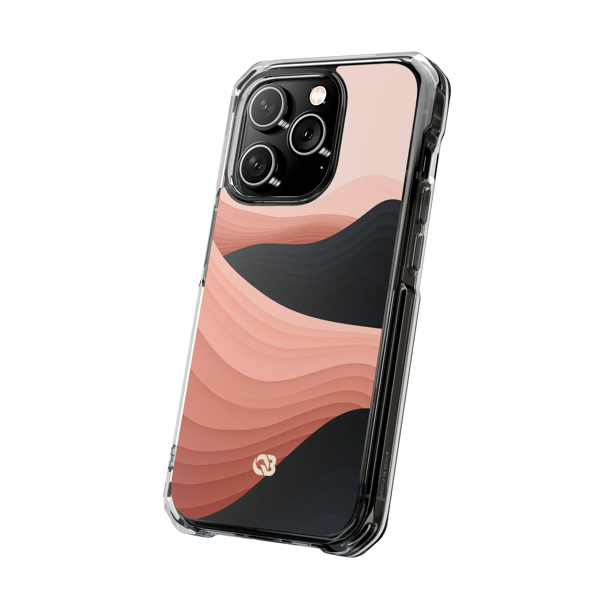 Pink Impact MagSafe Phone Case for iPhone - Dune Shadow Layers