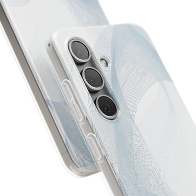White Lite Phone Case for Samsung - Arctic Line Current
