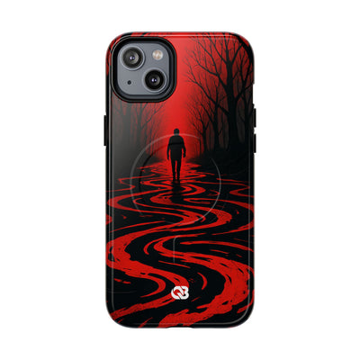 Crimson Shadow Path · Tough+ Phone Case for iPhone · Magsafe