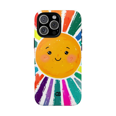 Vibrant Solar Smile · Tough Phone Case for iPhone