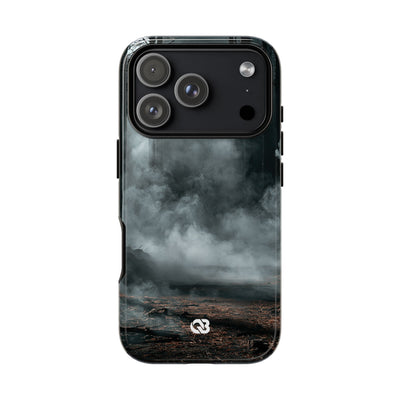 Shadowed Pine Mist · Tough Phone Case for iPhone · Black