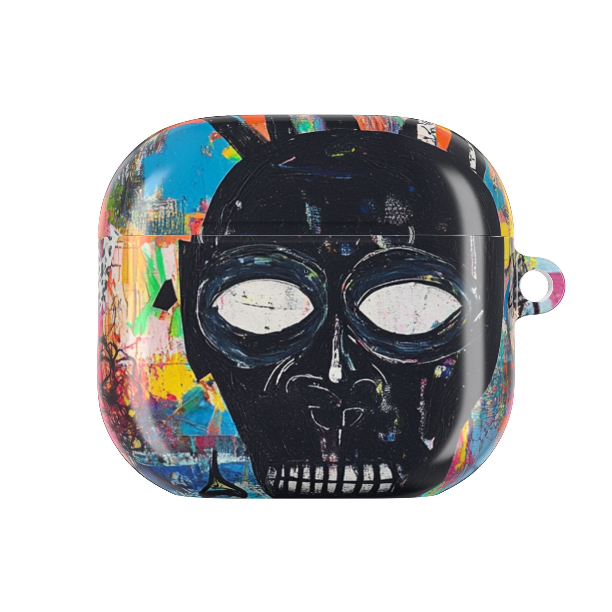 Neon Skull Burst - AirPods Cover