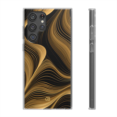 Gold Lite Phone Case for Samsung - Molten Copper Strands