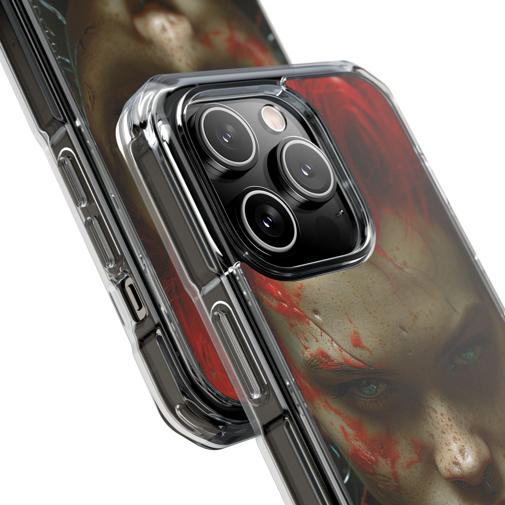 Red Spike Gaze iPhone 14 Pro Case - Impact