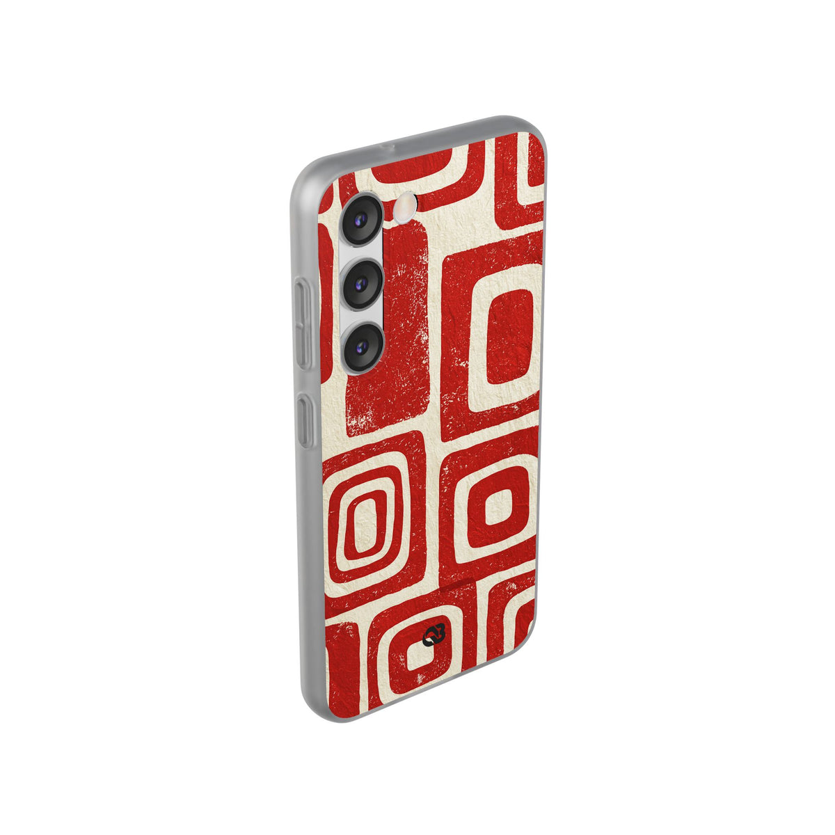 Vermilion Block Motif · Lite Phone Case for Samsung · Red