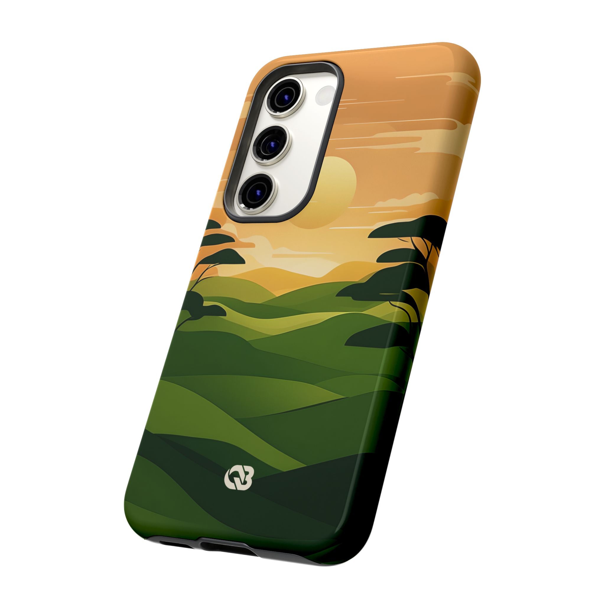 Verdant Horizon Sun · Tough Coque de téléphone pour Samsung