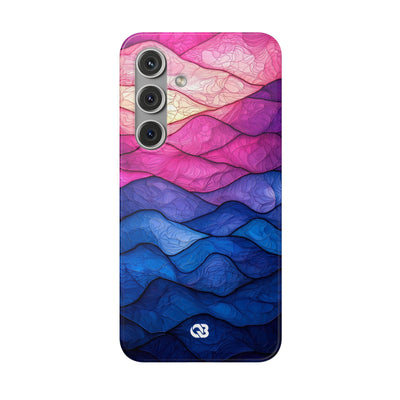 Electric Ridge Flow · Soft Phone Case for Samsung