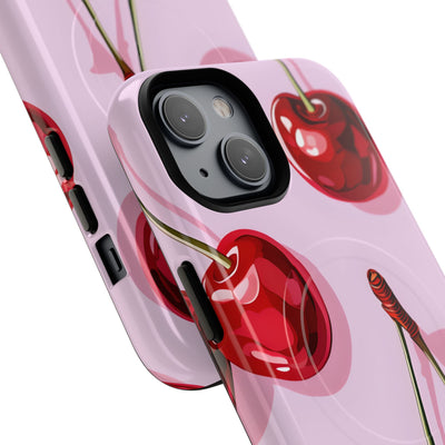 Ruby Gloss Cherry · Tough+ Handyhülle für iPhone · Magsafe