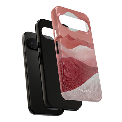 White Orb Dunes Google Pixel 9 Pro Case - Tough