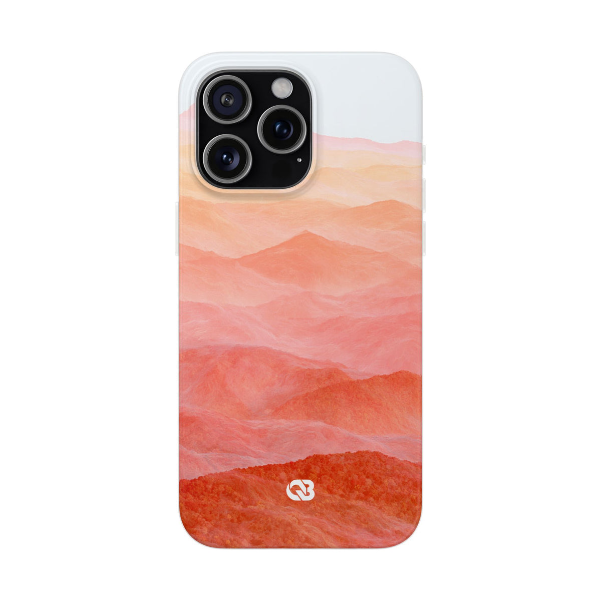 Alpenglow Ridge Vista · Lite Phone Case for iPhone ·  Orange