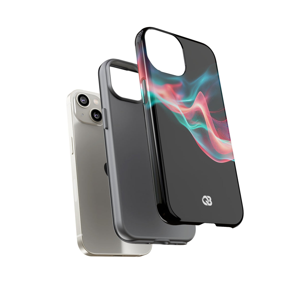 Digital Frequency · Tough Phone Case for iPhone · Black