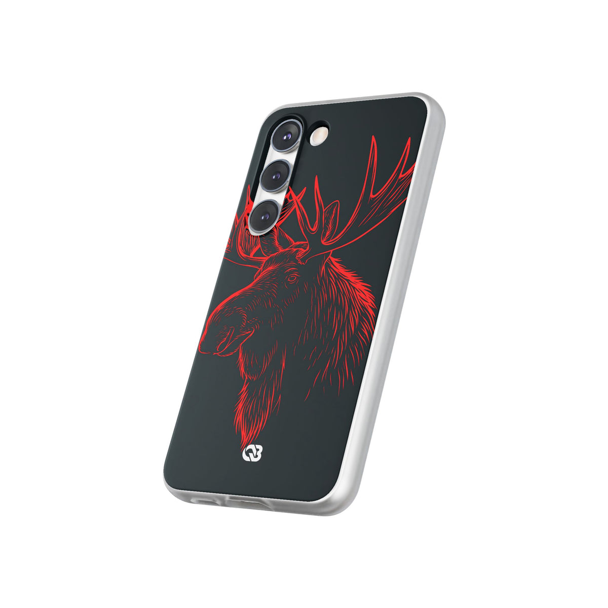 Nordic Elk · Lite Phone Case for Samsung · Black