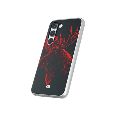 Nordic Elk · Lite Phone Case for Samsung · Black