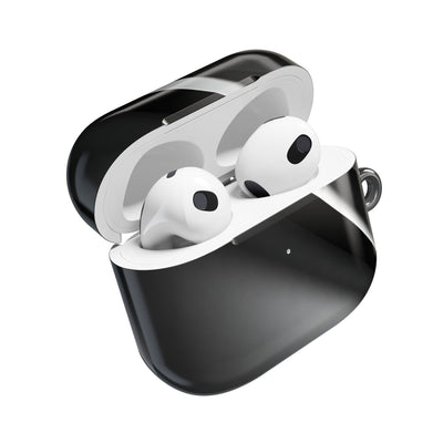 Obsidian Ridge · Hard Case for AirPods & AirPods Pro · Black